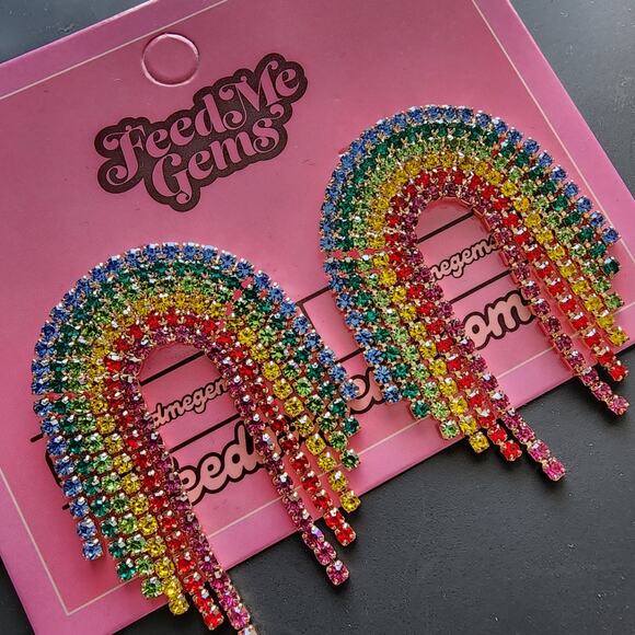 Feed Me Gems Jewelry - Feed Me Gems | NWT | OG Mini Rainbows New Release